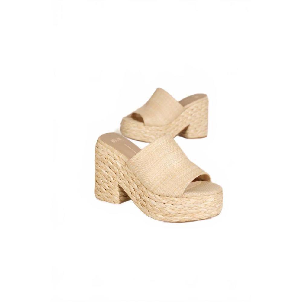 NEW MIIM ashlyn platform sandals in nude - Picture 3 of 6